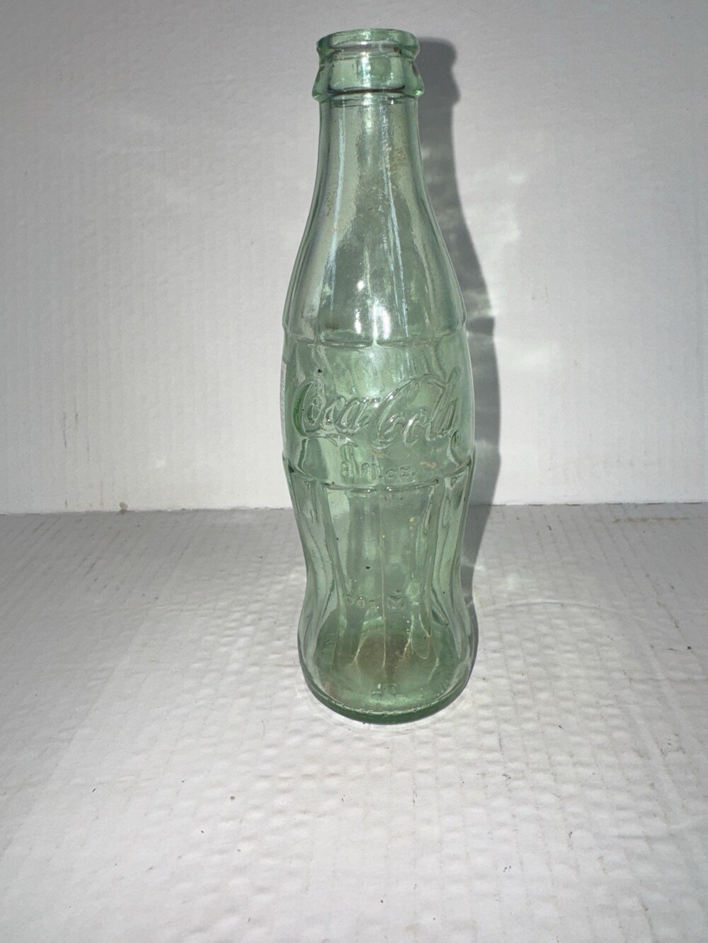 Death Valley Coca Cola Coke Bottle Green Embossed 8 oz EMPTY